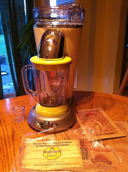 Frozen Concoction Maker
Mike's early Fathers Day present. (Shot Friday, June 17 2011.)

