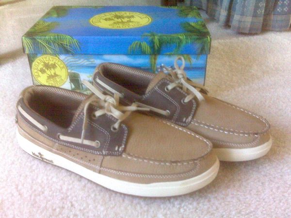 Mike's Margaritaville Footwear
As mentioned in Episode 130, Mike's new M'ville shoes.  Ordered June 14, arrived June 19 -- in time for the Jimmy Buffett show on June 22!
