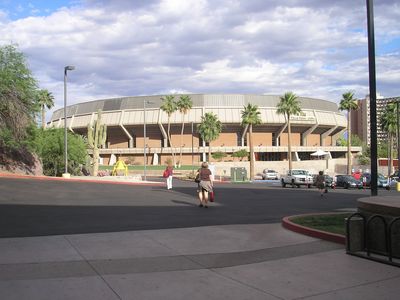 Arizona State
Basketball arena
